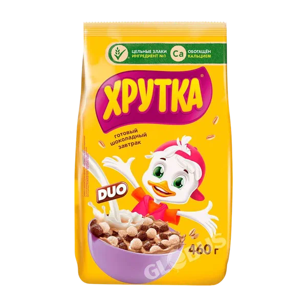 Шарики кукуруз Хрутка Duo шок 460г