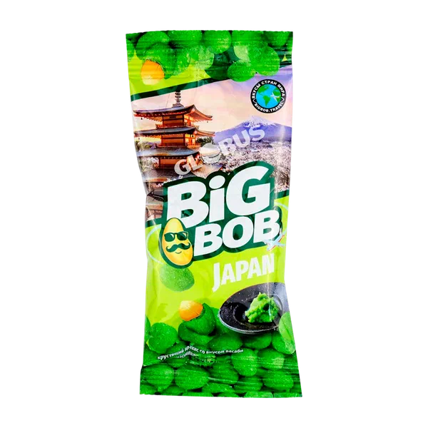 Орехи Big Bob арахис васаби вкус Японии 50г