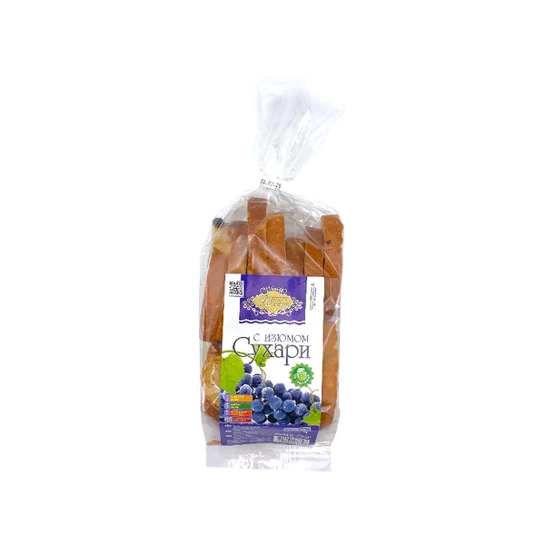Сухари Азо-Элита с изюмом 150г