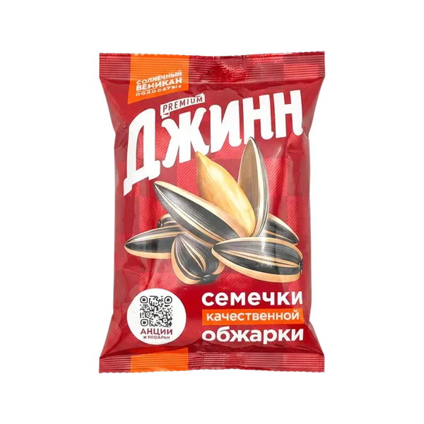 Семечки Джинн Солнечный Великан жар неоч. 300г