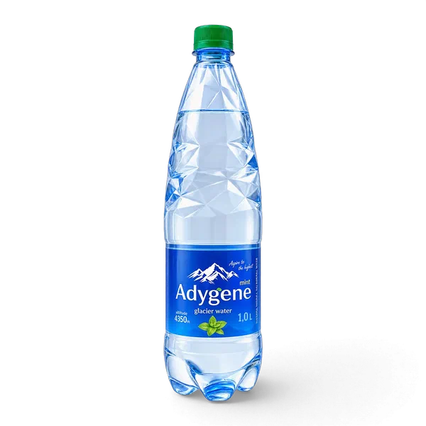 Вода Адыгене стол. мята б/газ 1л