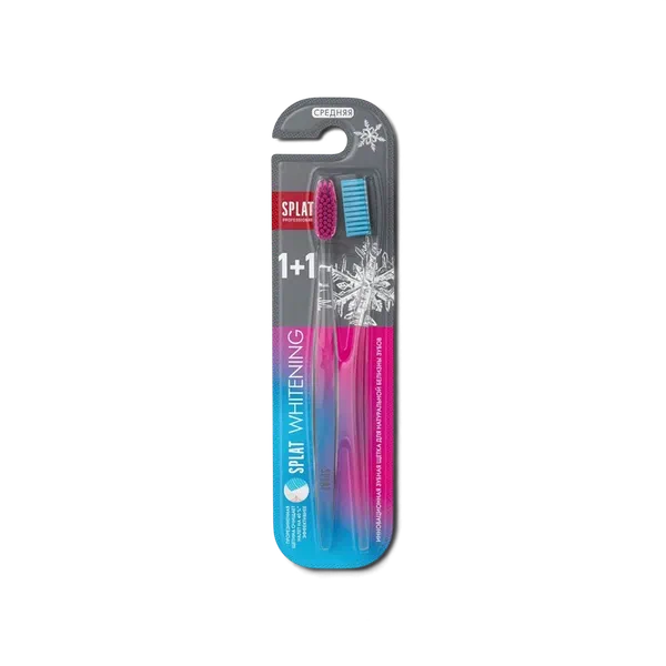 Щетка зубн Splat Professional whitening средняя 2шт
