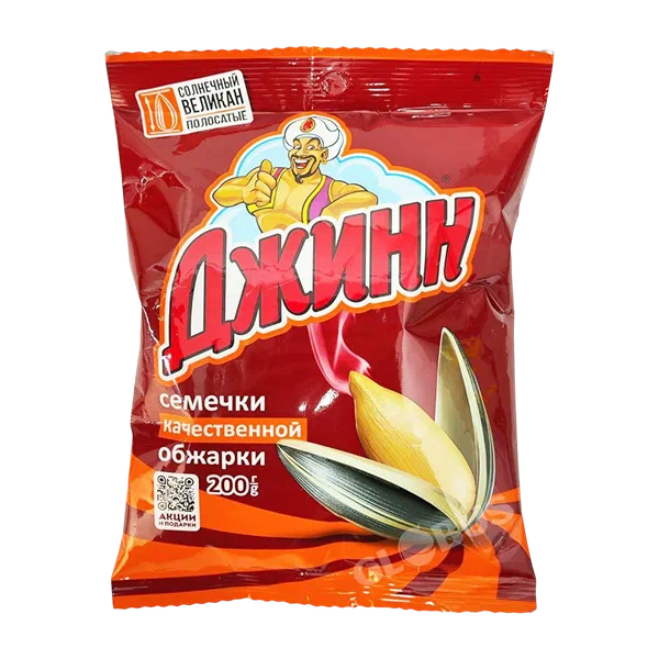Семечки Джинн Великан жар неоч. 200г