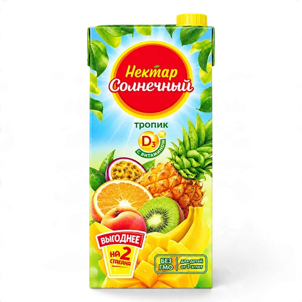 Нектар Солнечный тропик 1,9л